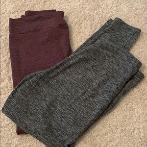 Two pairs of express leggings